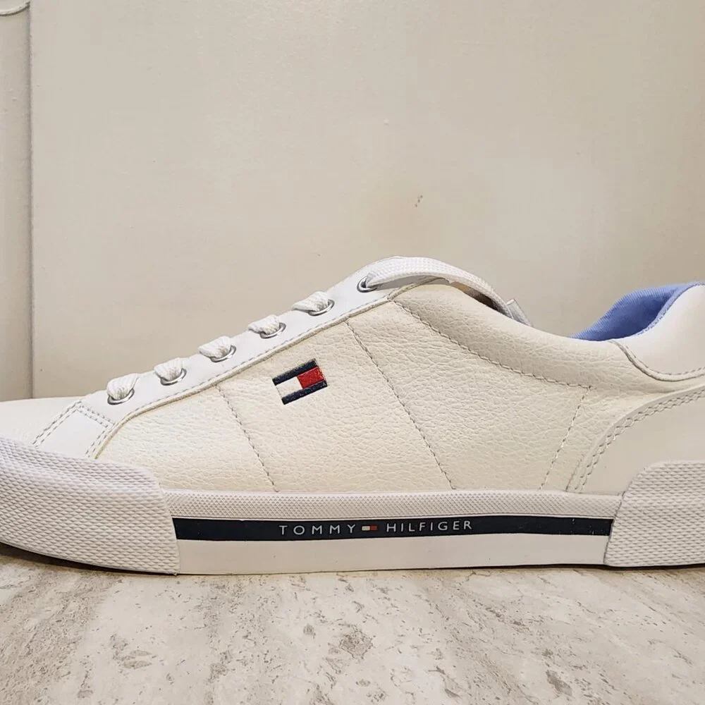 Tommy Hilfiger Womens Lestiel White 8.5M - A029 - Picture 5 of 10